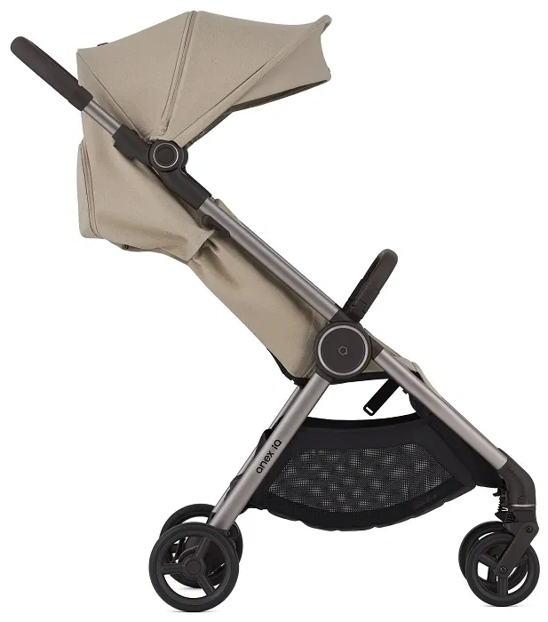 ANEX IQ Premium - wózek wielofunkcyjny, zestaw 3w1 z buggy | Crema