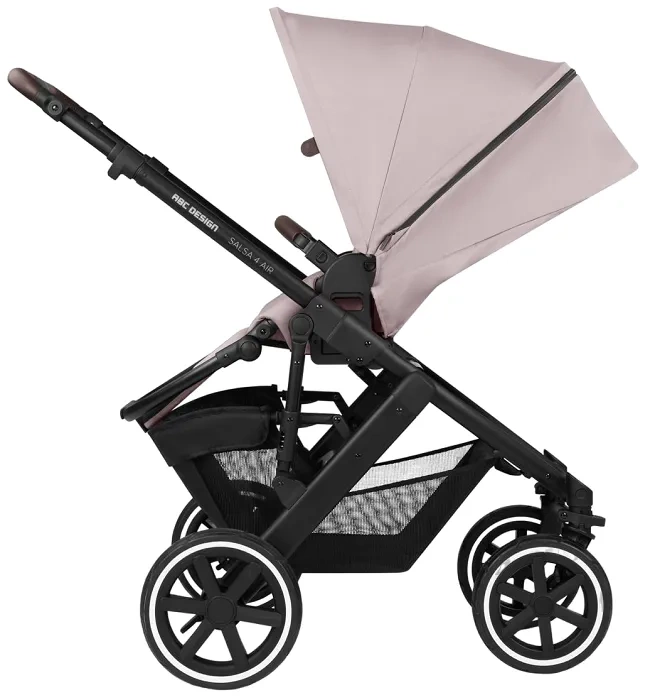 ABC DESIGN Salsa 4 Air - wózek wielofunkcyjny, zestaw 2w1 | PURE EDITION: Berry