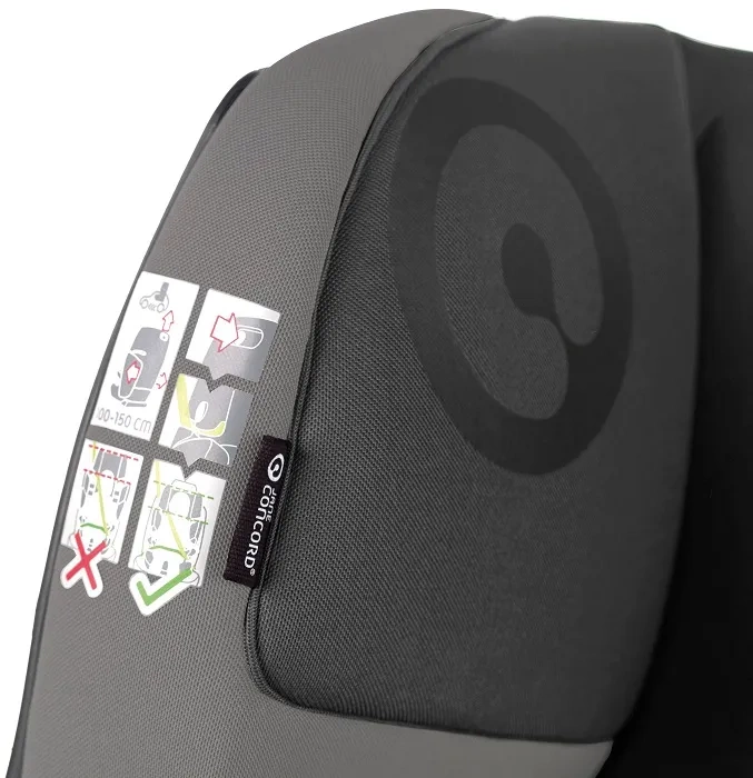 JANE CONCORD Transformer iPlus - fotelik samochodowy 3-12 lat, 100-150 cm | Dark Oak