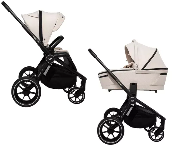 MUUVO Quick 4.0 - wózek wielofunkcyjny, zestaw 2w1 | Desert Sand