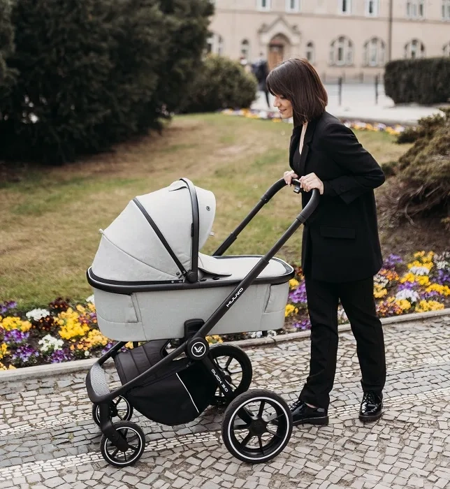 MUUVO Quick 3.0 - gondola XL do wózka | Pure Pink