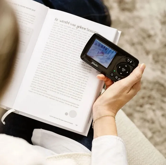 ALECTO DVM71BK - niania elektroniczna z kamerą i wyświetlaczem 2,4'' | Black