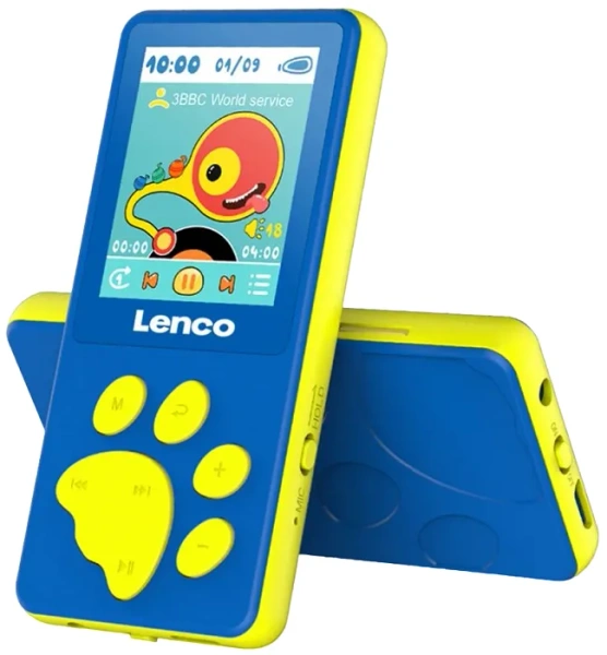 LENCO XEMIO-560BU - odtwarzacz MP3/MP4 z pamięcią 8GB | Niebieski