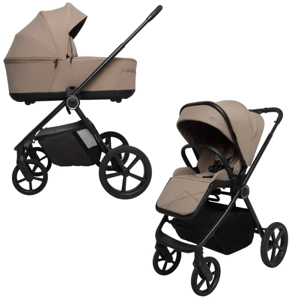 MUUVO One - wózek wielofunkcyjny, zestaw 2w1 | Praline