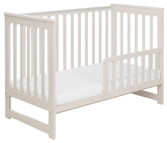 YOONCO - łóżeczko Iwi + komoda + przewijak miękki Owieczka | Beż