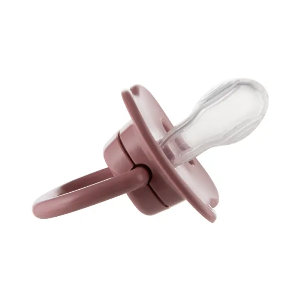 CANPOL BABIES - smoczek uspokajający silikonowy 18m+ symetryczny CUTE ANIMALS | różowy