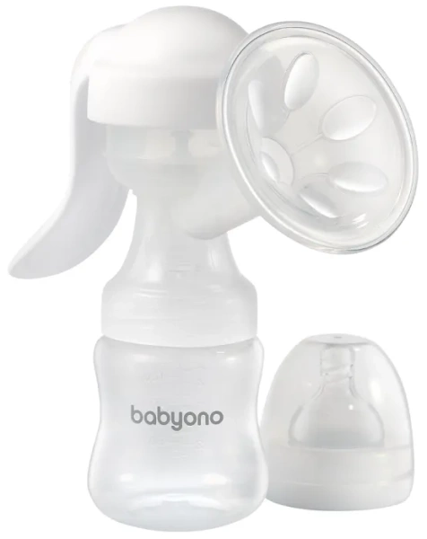 BABYONO Anatomy - laktator ręczny, zestaw w etui 