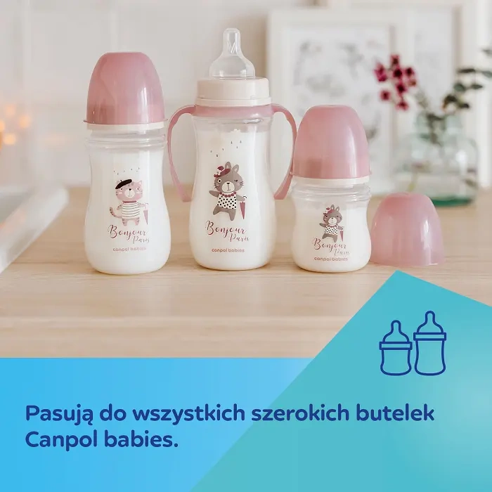 CANPOL BABIES - pojemniki na mleko w proszku do butelki 3 szt.