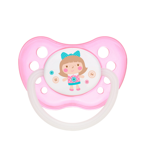 CANPOL BABIES - smoczek uspokajający silikon 0-6m anatomiczny | TOYS