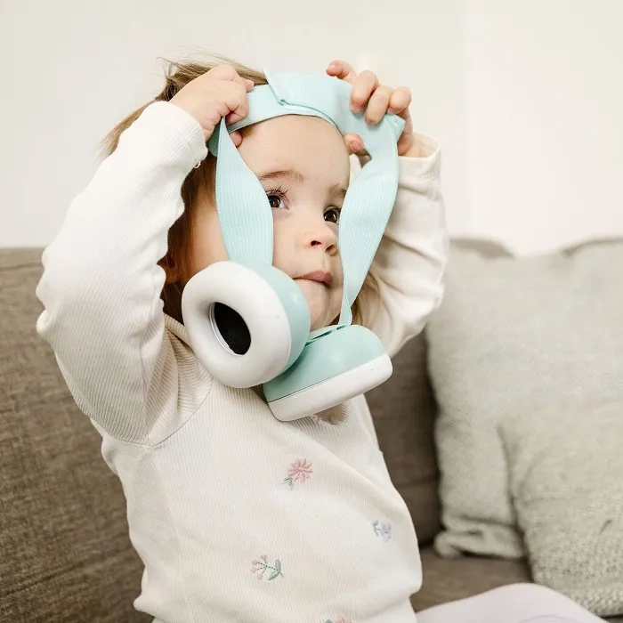 ALECTO BV74 - słuchawki wygłuszające dla niemowląt i małych dzieci 12 m+ | Miętowe