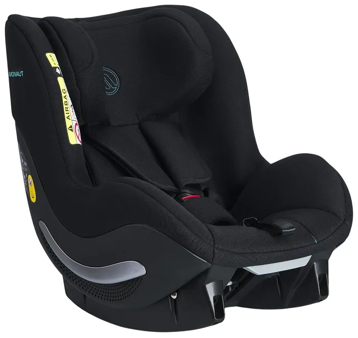 AVIONAUT Aerofix Smart - fotelik samochodowy 0-18,5 kg + obrotowa baza IQ Orbit | Black