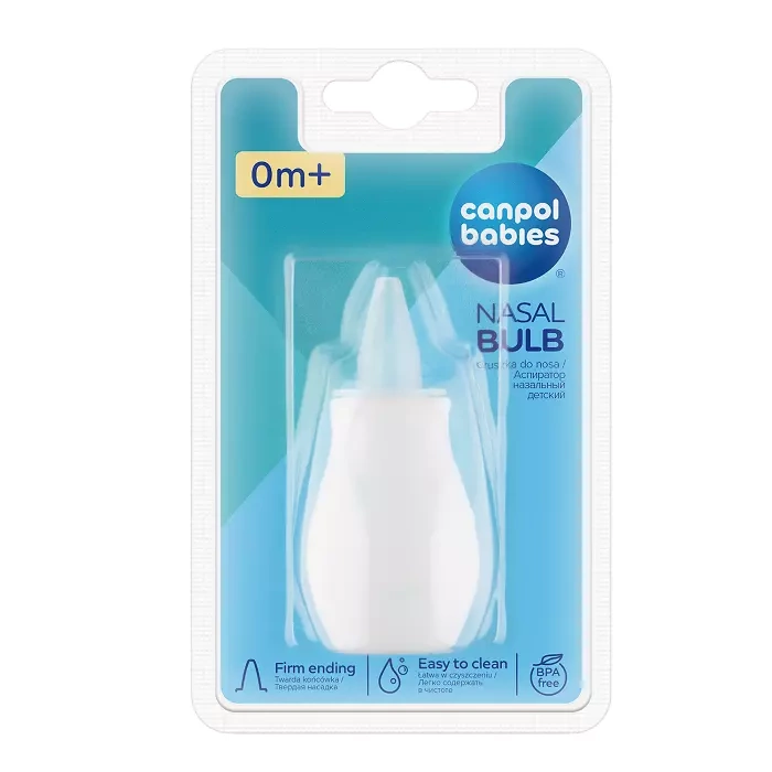 CANPOL BABIES - gruszka do nosa dla niemowląt