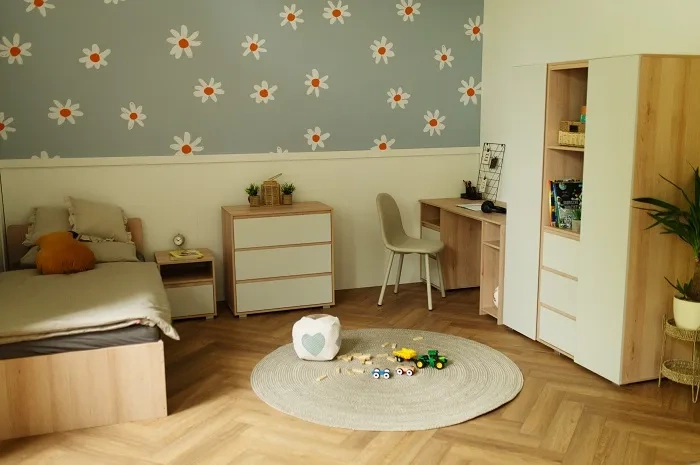 LITTLESKY BY H. KLUPŚ Dalia - komoda z szufladami | Buk-Popiel