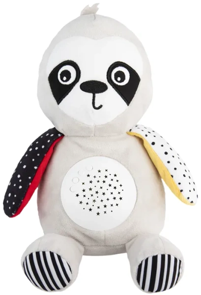 CANPOL BABIES BabiesBoo - pluszowa zabawka z pozytywką i projektorem 3w1 | Leniwiec