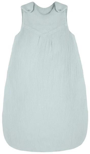 YOONCO - całoroczny, muślinowy śpiworek do spania dla niemowlaka | Mięta