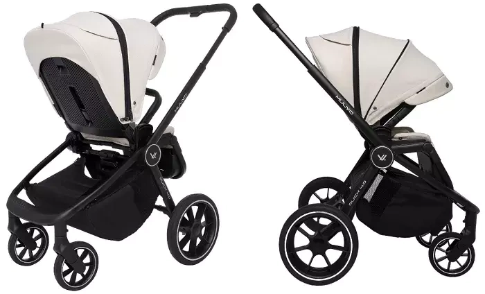 MUUVO Quick 4.0 - wózek spacerowy | Classic Black