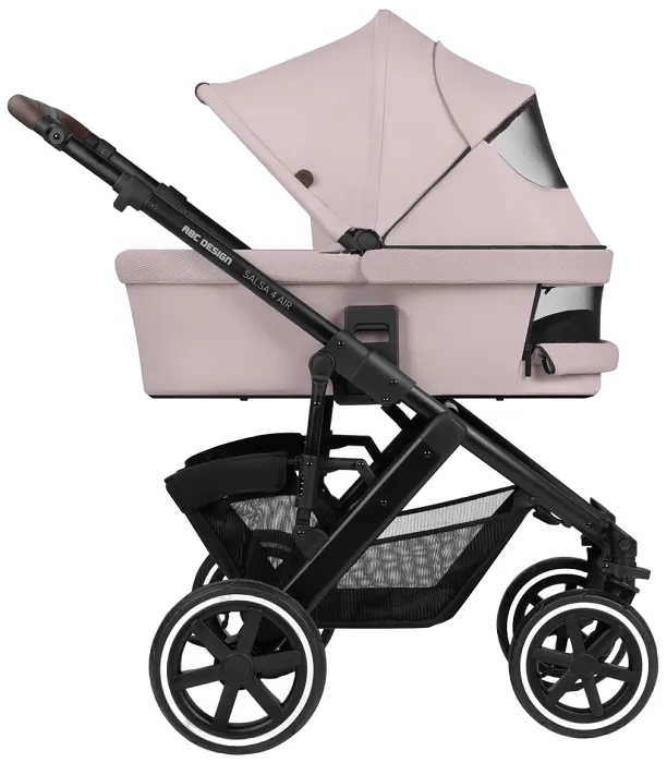 ABC DESIGN Salsa 4 Air - wózek wielofunkcyjny, zestaw 2w1 | PURE EDITION: Berry