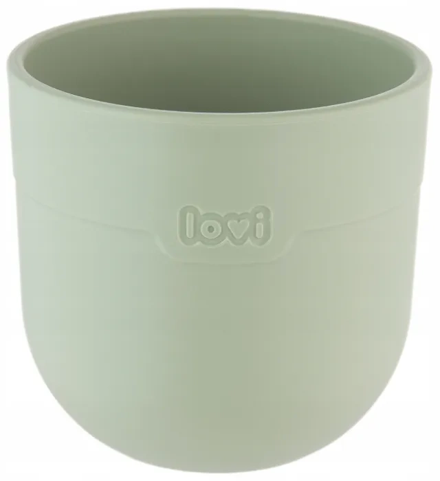 LOVI - zestaw naczyń: miseczka, talerz i kubek | Pistachio