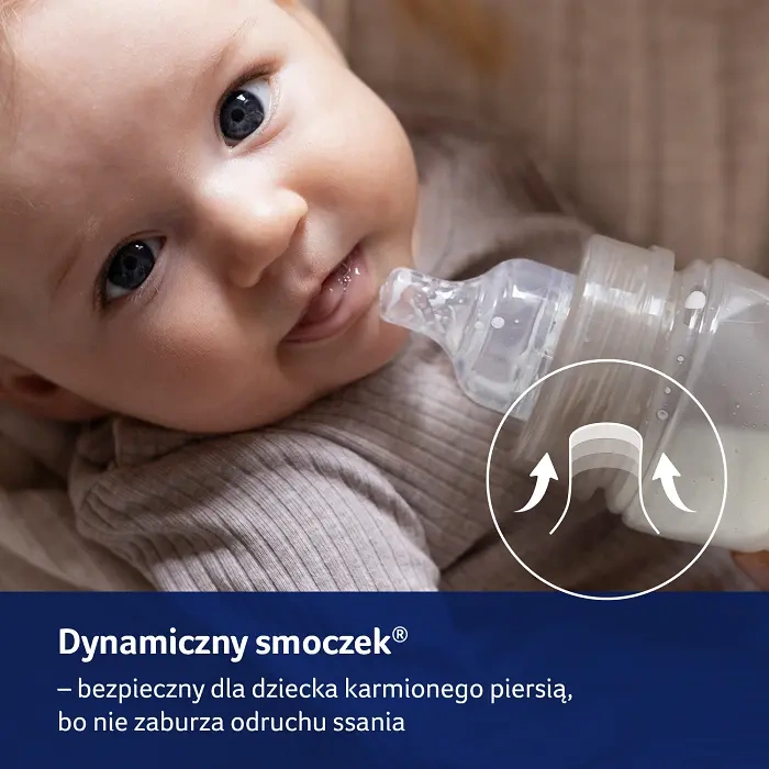 LOVI - smoczek dynamiczny do karmienia 6m+ | ŚREDNI 2 szt.