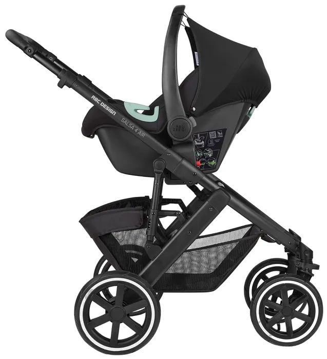 ABC DESIGN Salsa 4 Air - wózek wielofunkcyjny, zestaw 2w1 | Ink