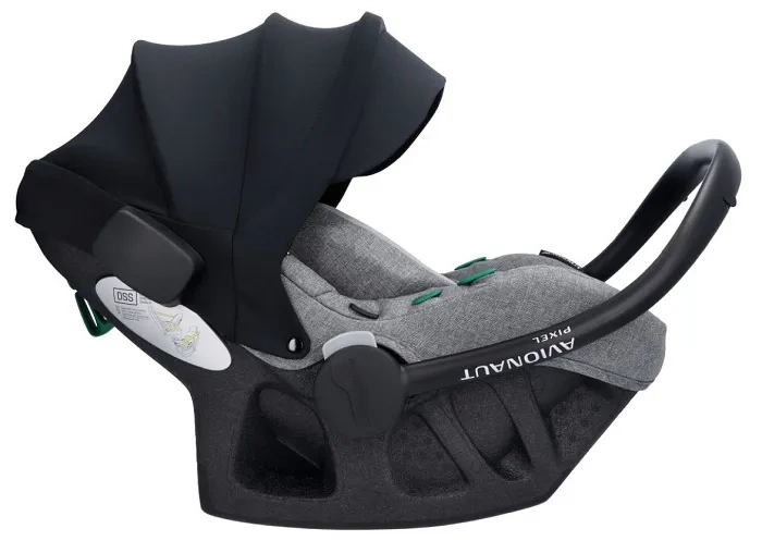 AVIONAUT Pixel PRO 2.0 C - fotelik samochodowy 0-13 kg + baza ISOFIX Dock 2 | Grey
