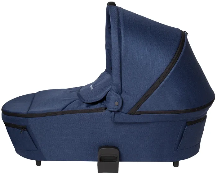 MUUVO Quick SE 2 - wózek wielofunkcyjny, zestaw 2w1 z gondolą Quick 3.0 | Diamond Graphite + Azure Blue (+ ADAPTERY)