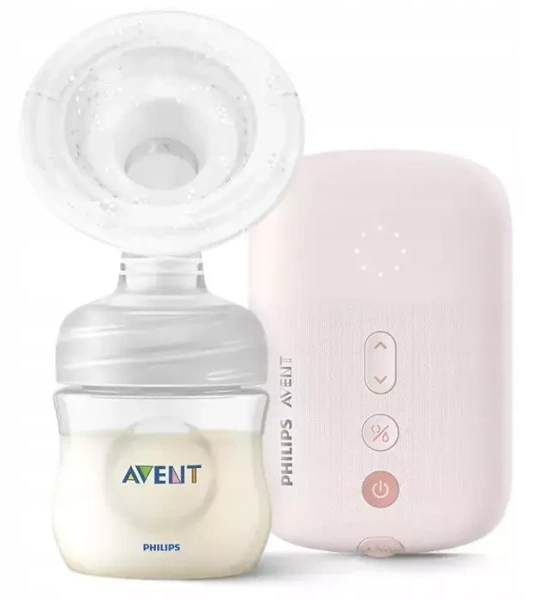 PHILIPS AVENT - laktator elektryczny z butelką Natural 125 ml