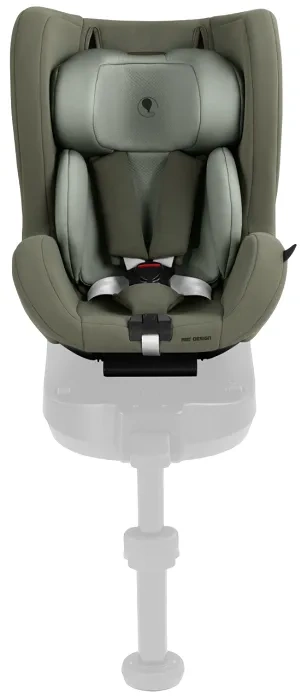 ABC DESIGN Lily i-Size - fotelik samochodowy 45-105 cm + obrotowa baza Root | Sage