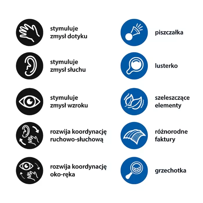 CANPOL BABIES - sensoryczna mata do zabawy | SENSORY TOYS