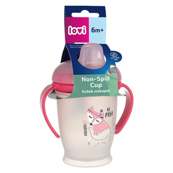 LOVI - kubek niekapek Sippy Master 250 ml Indian Summer Girl | 6m+
