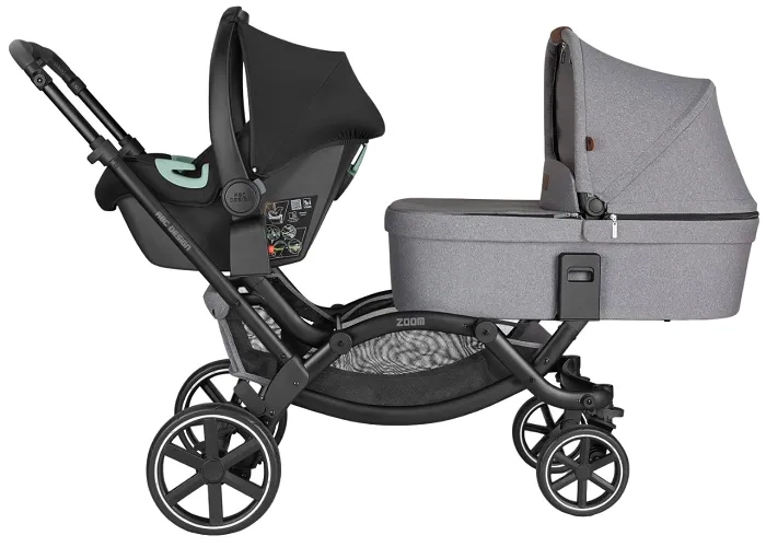 ABC DESIGN Zoom - gondola do wózka bliźniaczego | Tin