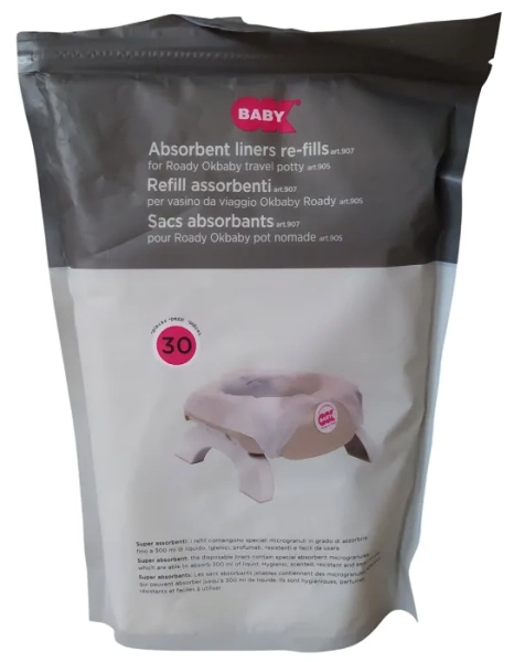 OK BABY - jednorazowe wkłady zapasowe do nocnika Roady | 30 szt.