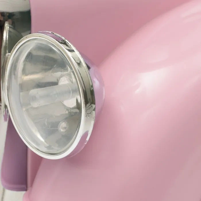 BABY MIX Classic - jeździk retro z klaksonem | Różowy