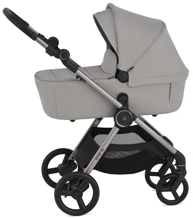 ANEX IQ Premium - wózek wielofunkcyjny, zestaw 3w1 z buggy | Silve