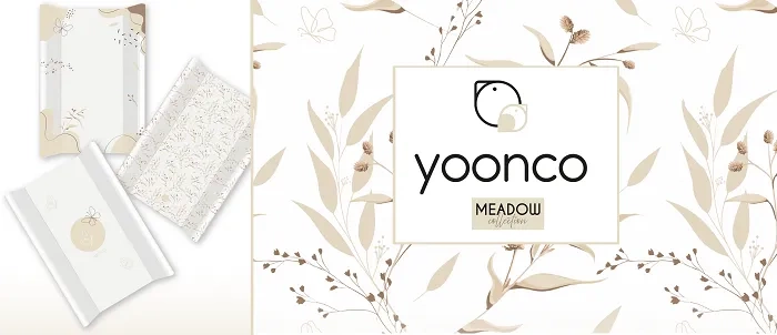 YOONCO - przewijak na łóżeczko 120x60 cm | Meadow I