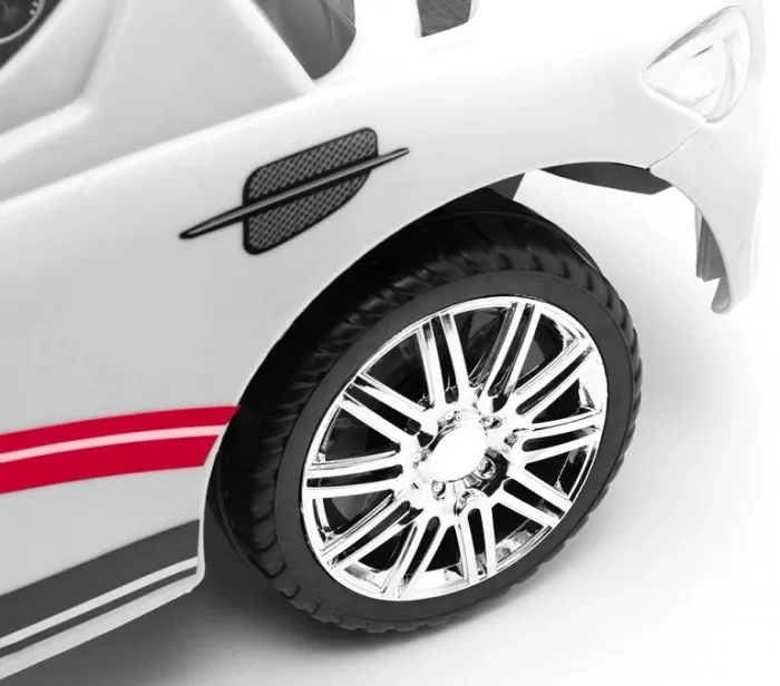 BABY MIX Racer - jeździk z panelem dźwiękowym | Biały