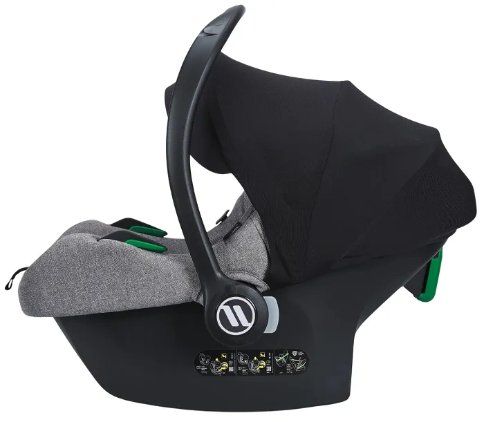 AVIONAUT Cosmo Airflow - fotelik samochodowy 40-87 cm + obrotowa baza IQ Orbit | Grey
