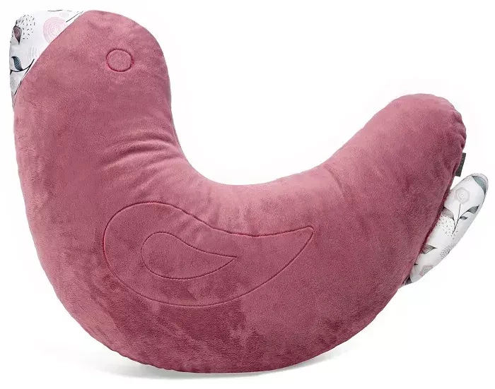 YOONCO - poduszka wielofunkcyjna duża Ptaszek | Flower Minky