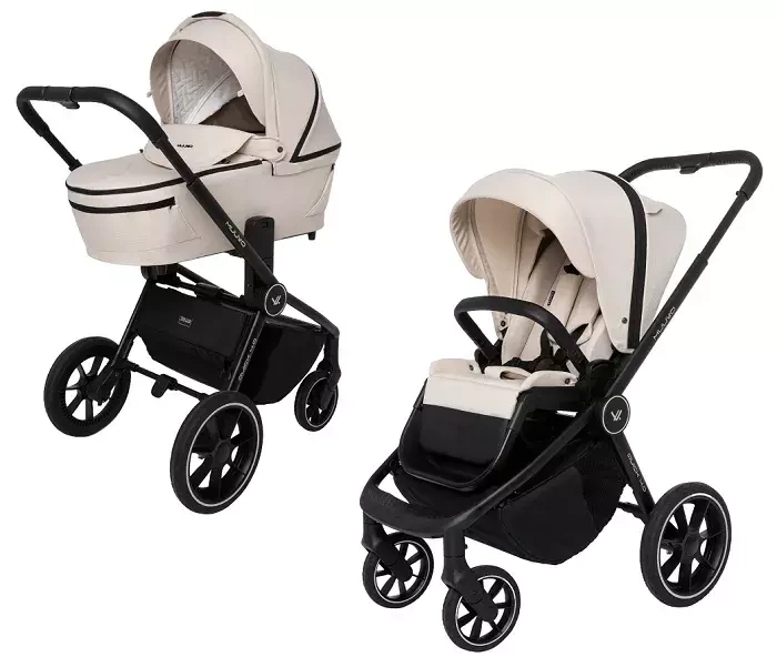 MUUVO Quick 4.0 - wózek wielofunkcyjny, zestaw 2w1 | Desert Sand (+ ADAPTERY)