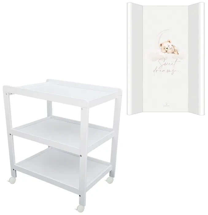 yoonco półkoprzewijak na kółkach do pokoju dziecka