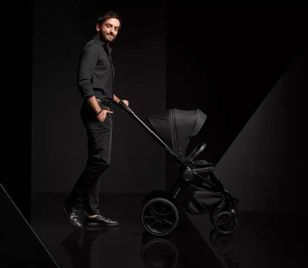 MUUVO Quick SE 2 - wózek wielofunkcyjny, zestaw 2w1 | Chromium Black (+ ADAPTERY)