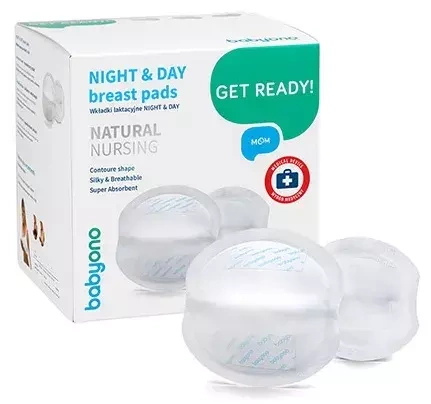 BABYONO Night & Day - wkładki laktacyjne 40 szt.