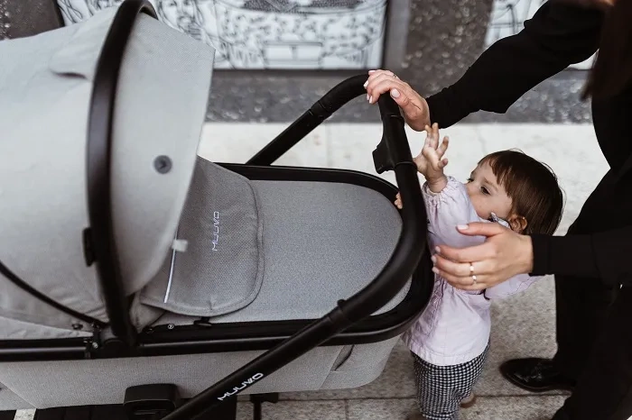 MUUVO Quick 3.0 - gondola XL do wózka | Pure Pink