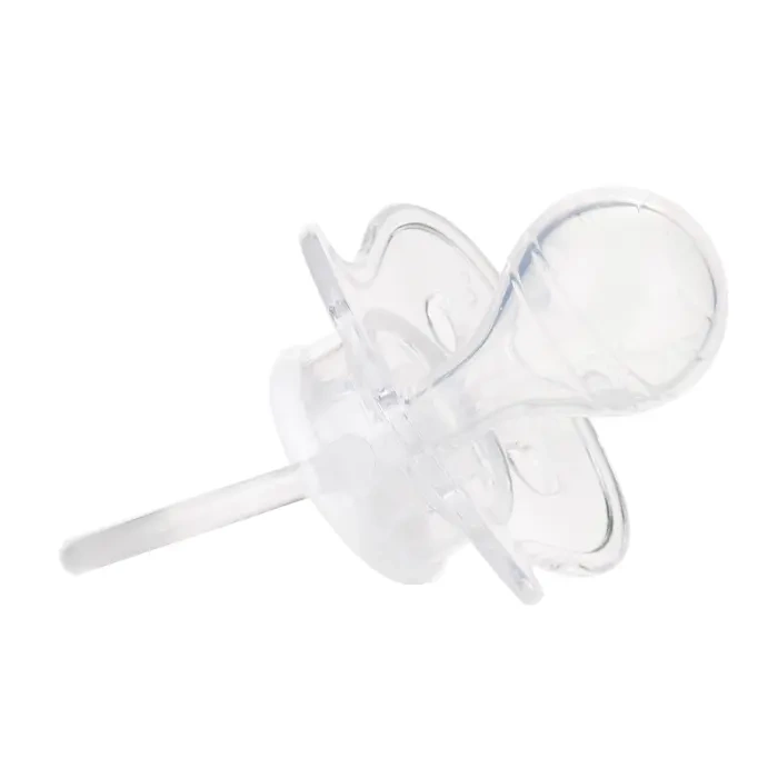 CANPOL BABIES - smoczek uspokajający silikon 6-18m okrągły NEWBORN BABY | beżowy