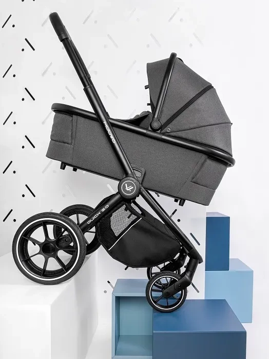 MUUVO Quick 3.0 - gondola XL do wózka | Pure Pink