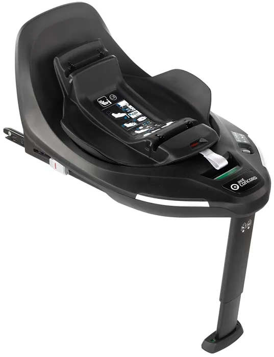 JANE CONCORD Kombikid - fotelik samochodowy 40-105 cm + baza Kombibase | Matt Black