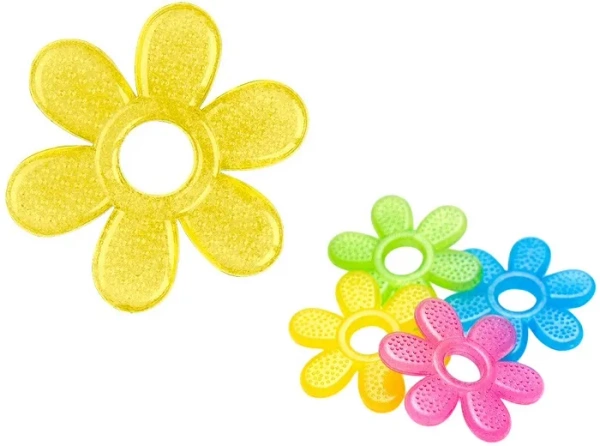 BABYONO - gryzak żelowy Daisy | MIX kolorów