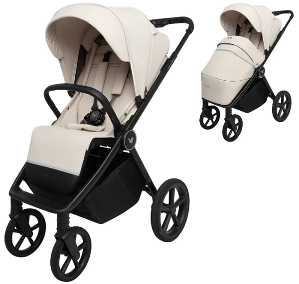 MUUVO Go - wózek spacerowy z akcesoriami | Taupe