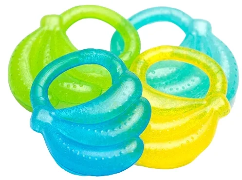 BABYONO - gryzak żelowy Banana | MIX kolorów