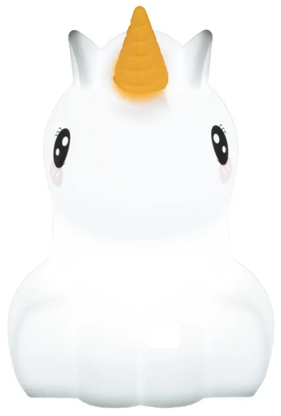 MESMED Świetlaczki - lampka silikonowa z pilotem | Jednorożec